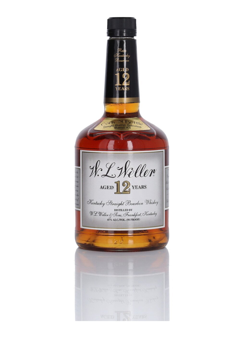 View full screen - View 1 of Lot 314. W.L Weller 12 Year Old Single Barrel 90 Proof NV (1 Bottle 75cl).
