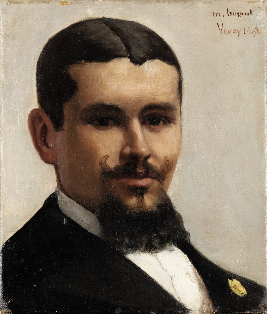 View full screen - View 1 of Lot 71. Portrait of a man.
