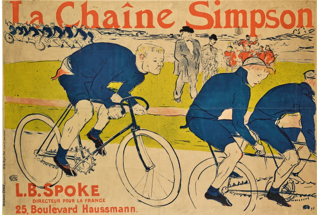 View full screen - View 1 of Lot 142. HENRI DE TOULOUSE-LAUTREC | LA CHAINE SIMPSON (W. P26; D. 360; A. 187; ADR. 189).