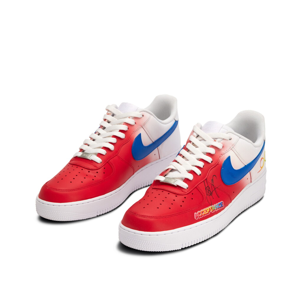 View full screen - View 1 of Lot 183. J.B. Bickerstaff Detroit Pistons 2024-2025 Game Worn and Signed Custom Air Force 1s | To The Max Foundation.