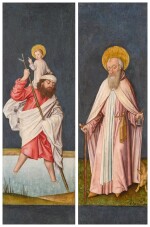 Saint Christopher; Saint Anthony the Abbot