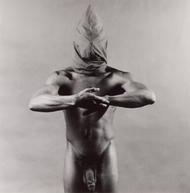 View full screen - View 1 of Lot 42. 'Hooded Man' (from portfolio Z), 1980.