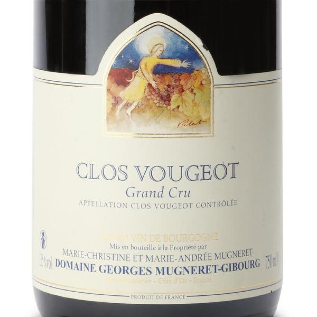 View full screen - View 1 of Lot 63. Clos de Vougeot 2019 Domaine Georges Mugneret-Gibourg (3 BT).