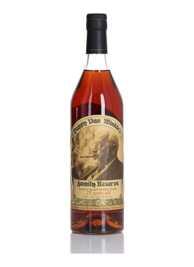 View full screen - View 1 of Lot 69. Pappy Van Winkle's 15 Year Old Family Reserve 107 Proof NV (1 BT 75cl).