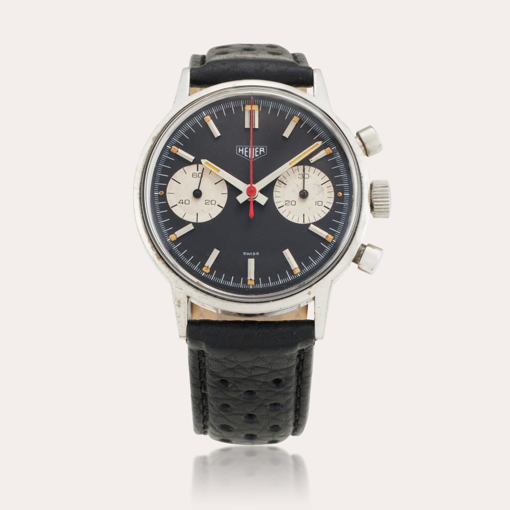 View full screen - View 1 of Lot 99. Reference 73321 | A stainless steel chronograph wristwatch, Circa 1970.