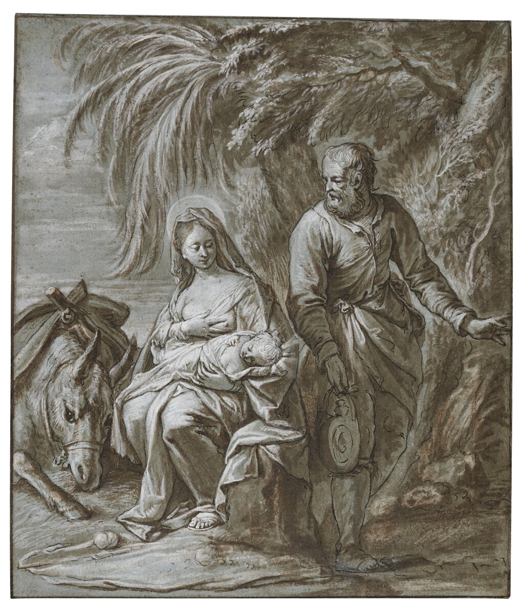 全萤幕检视 - 查看261HANS JOHANN ROTTENHAMMER THE ELDER | REST ON THE FLIGHT INTO EGYPT的1