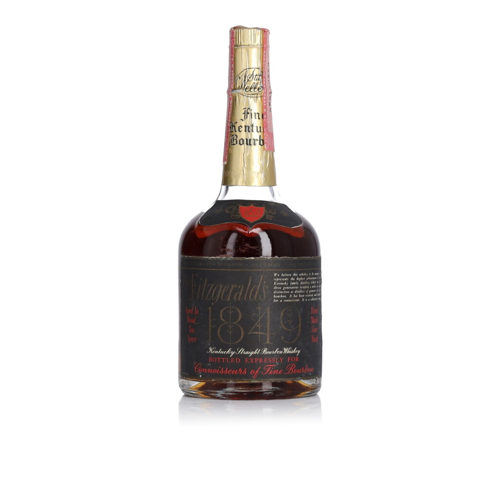 View full screen - View 1 of Lot 117. Old Fitzgerald 1849 10 Year Old 90.4 Proof NV (1 Half Pint).