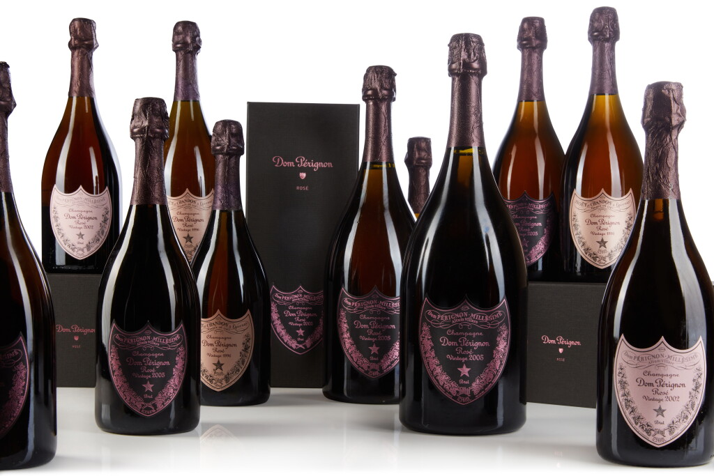 View full screen - View 1 of Lot 9462. Dom Pérignon, Rosé 2002 (12 BT).