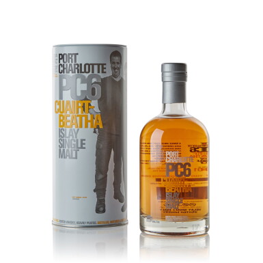View full screen - View 1 of Lot 140. Port Charlotte 6 Year Old PC6 Cuairt-Beatha 61.6 abv NV .