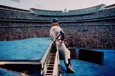 View full screen - View 1 of Lot 217. Elton John, Dodger Stadium.