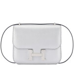 Limited Edition Gris Argenté Chèvre Chamkilight Metallic Mini Constance 18 Palladium Hardware, 2025