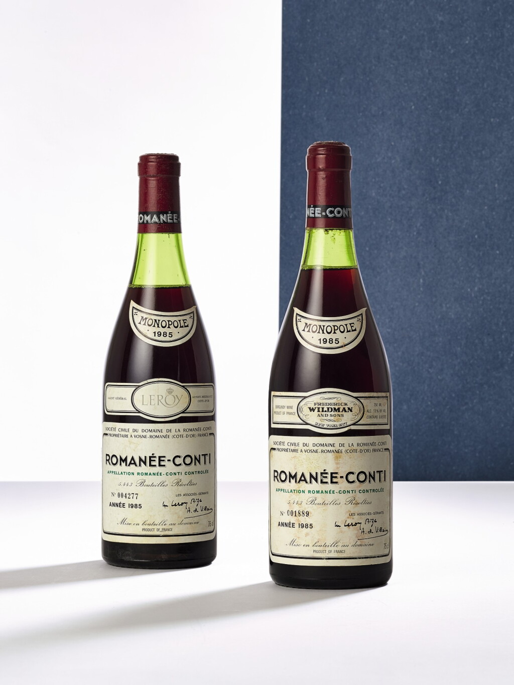 View full screen - View 1 of Lot 8091. Romanée Conti 1985 Domaine de la Romanée-Conti (1 BT).