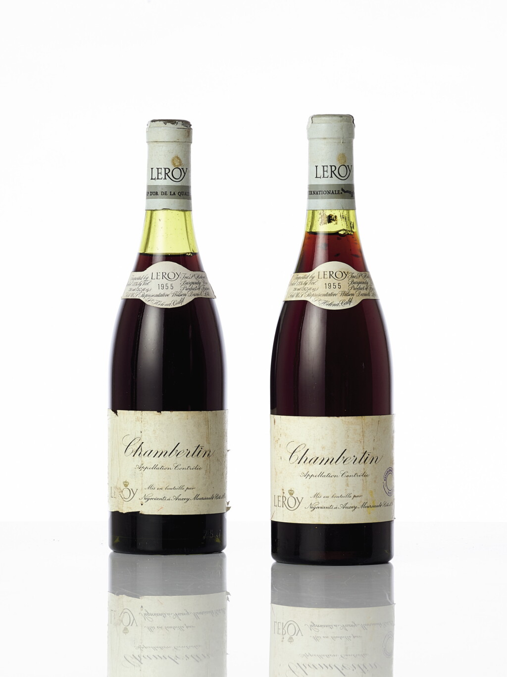 View full screen - View 1 of Lot 6710. Chambertin 1955 Maison Leroy (1 BT).