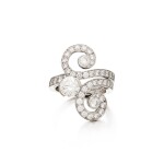 Diamond 'Aspara' Ring, France