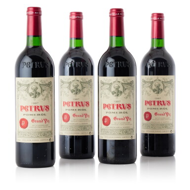 View full screen - View 1 of Lot 6149. Petrus 1997 (4 BT).