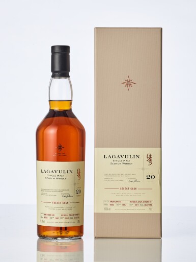 View full screen - View 1 of Lot 2005. Lagavulin Casks of Distinction 20 Year Old 56.3 abv 1997 (1 BT70).
