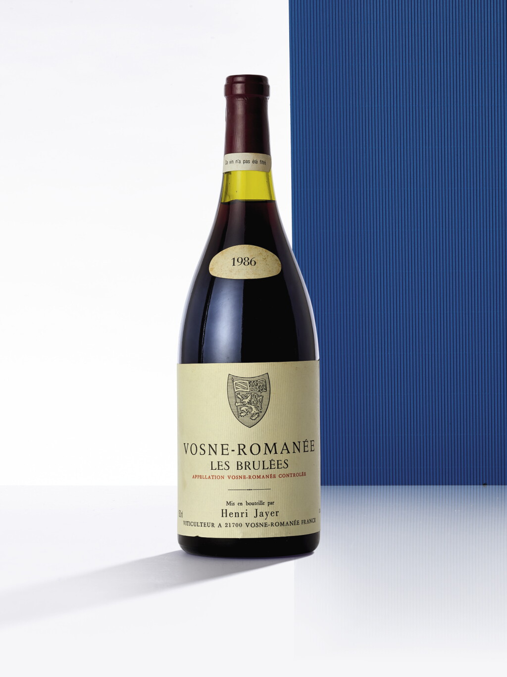 View full screen - View 1 of Lot 5057. Vosne Romanée, Les Brûlées 1986 Henri Jayer (1 MAG).