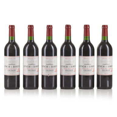 View full screen - View 1 of Lot 450. Château Lynch Bages 2002 (6 BT).