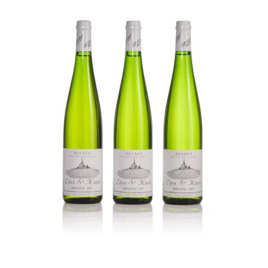 View full screen - View 1 of Lot 582. Riesling, Clos Ste. Hune 2007 F. E. Trimbach (6 BT).