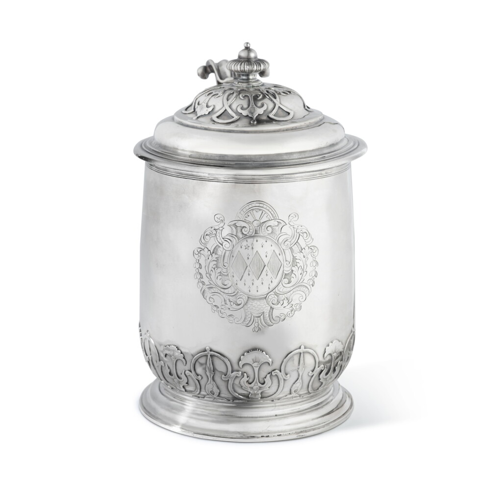 View full screen - View 1 of Lot 488. A William III Silver Tankard, William Lukin, London, 1701.