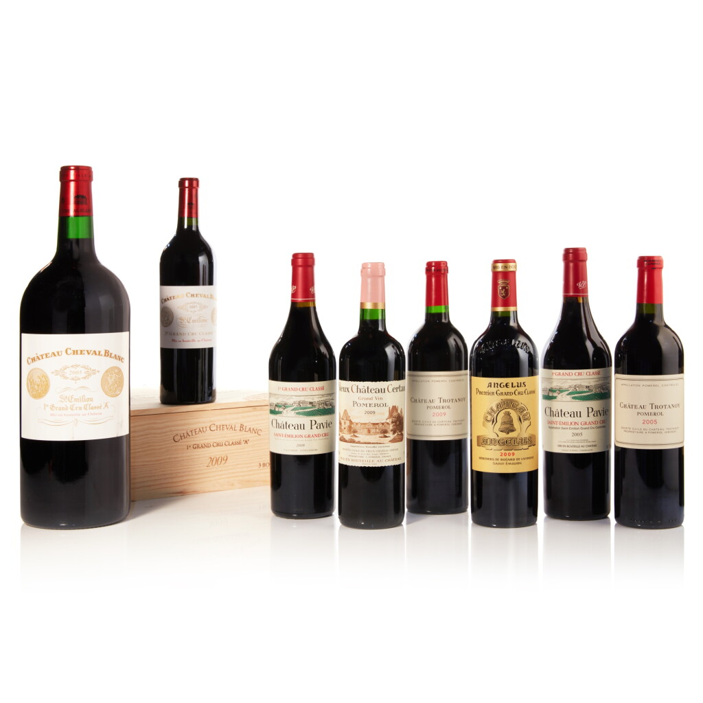 View full screen - View 1 of Lot 120. Château Cheval Blanc 2009 (3 BT).