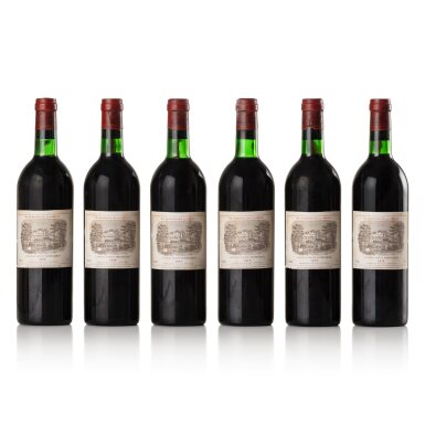 View full screen - View 1 of Lot 4. Château Lafite 1975 (12 BT).