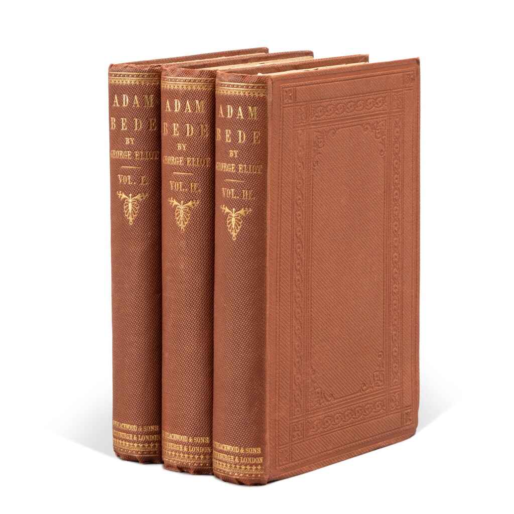 View full screen - View 1 of Lot 1065. Eliot, George | A fine copy of the author's first novel.