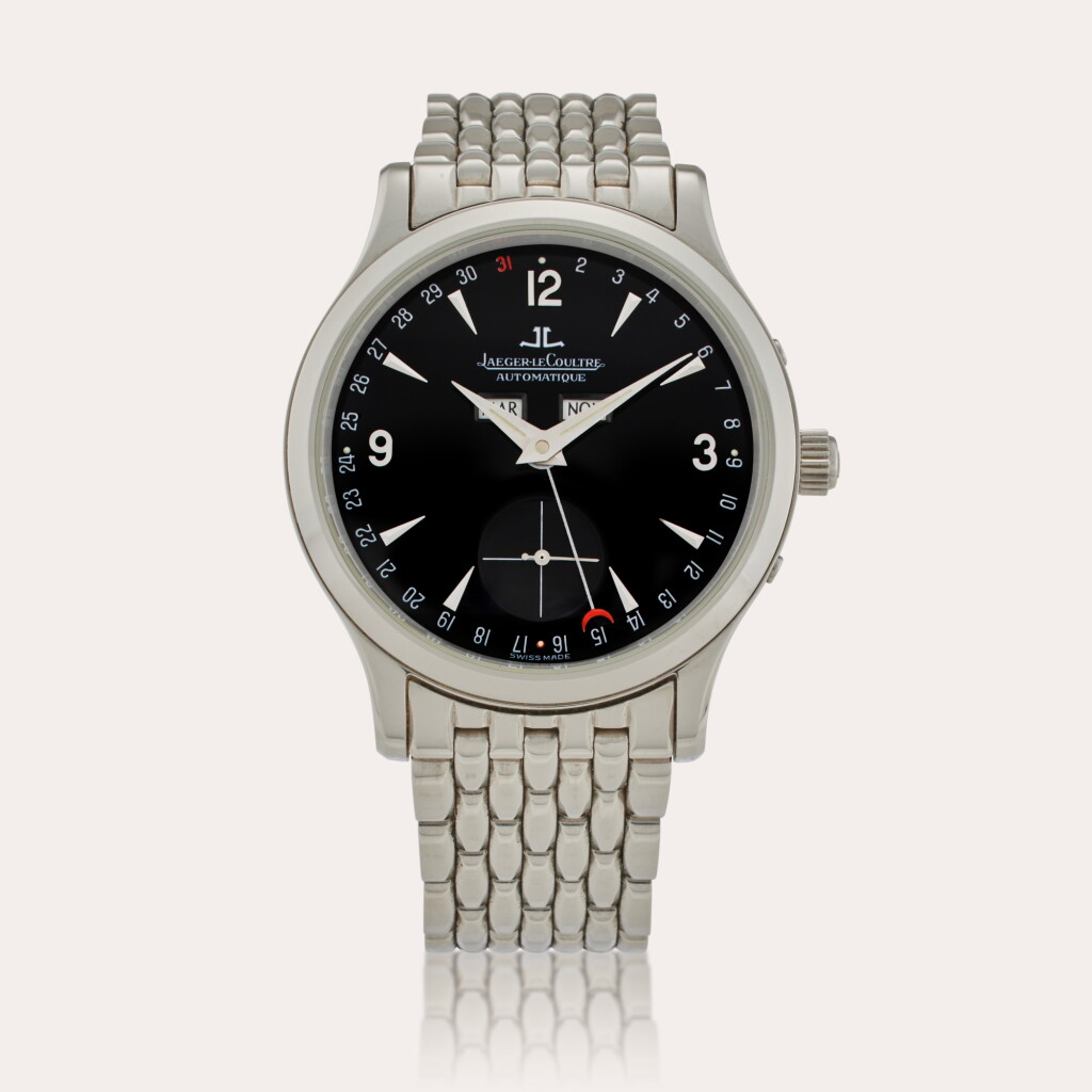 View full screen - View 1 of Lot 362. Reference 140.8.87 Master Control Calendar | A stainless steel automatic triple calendar wristwatch with bracelet, Circa 2000.