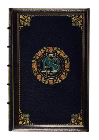 View full screen - View 1 of Lot 1044. Shelley, Percy Bysshe | An ornately bound Prometheus Unbound.