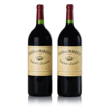 View full screen - View 1 of Lot 160. Clos du Marquis 2000 (2 MAG).