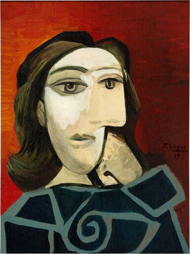View full screen - View 1 of Lot 1030. Pablo Picasso 巴布羅・畢加索 | Dora Maar 多拉・瑪爾.
