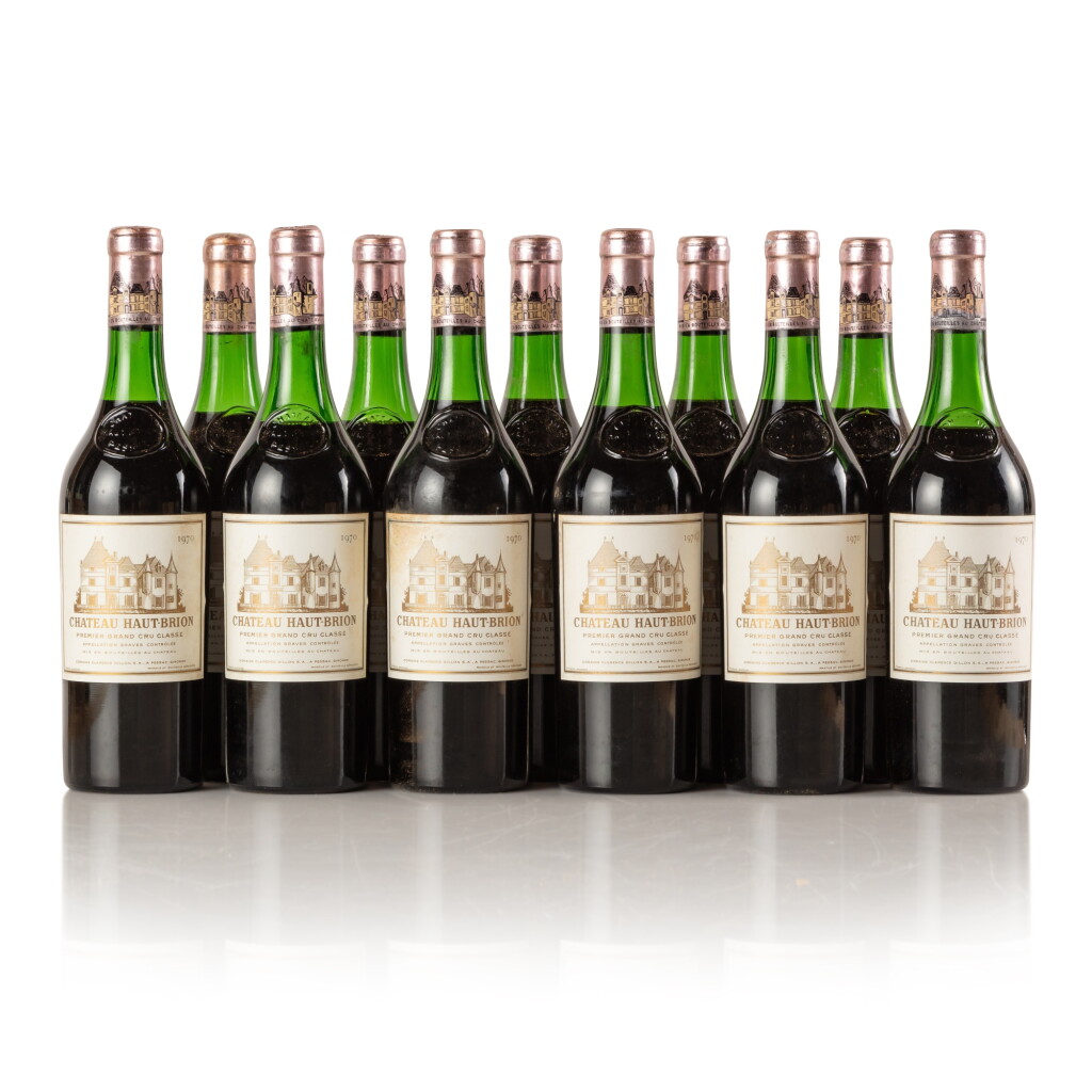 View full screen - View 1 of Lot 433. Château Haut Brion 1970 (11 BT).
