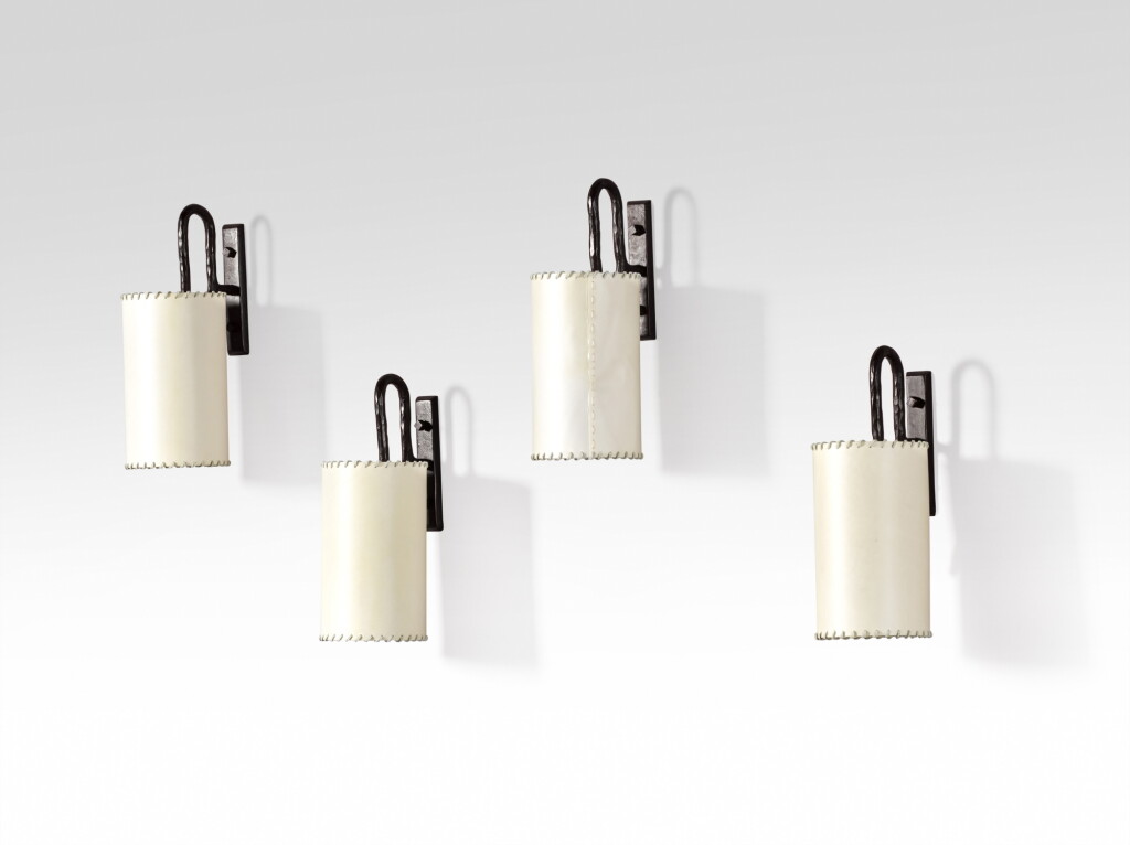 View full screen - View 1 of Lot 186. Four Unique Sconces.