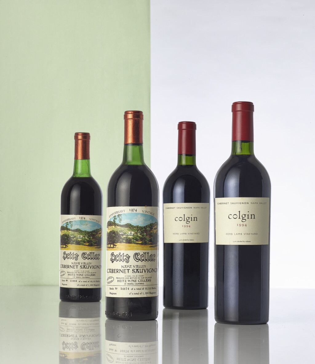 View full screen - View 1 of Lot 3858. Heitz Cellar, Cabernet Sauvignon, Martha's Vineyard 1974 (4 BT).