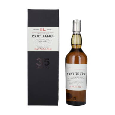View full screen - View 1 of Lot 5344. Port Ellen Fourteenth Annual Release 35 Year Old 56.5 abv 1978 (1 BT70).