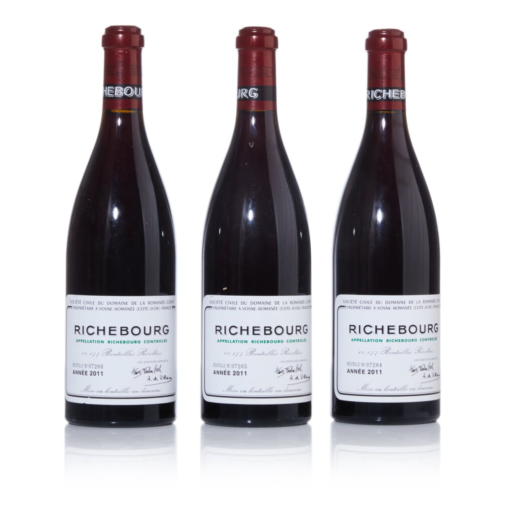 View full screen - View 1 of Lot 4. Richebourg 2011 Domaine de la Romanée-Conti (3 BT).