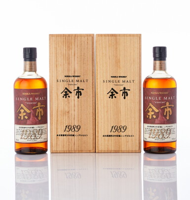 View full screen - View 1 of Lot 6266. 余市 Nikka Yoichi 20 Year Old Whisky 55.0 abv 1989 (2 BT70).