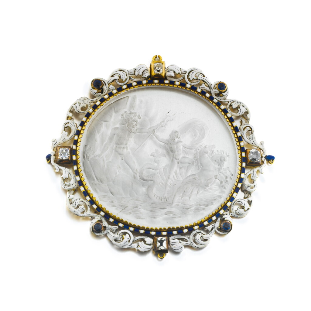 View full screen - View 1 of Lot 34. Probably French, mid 19th century | Probablement France, milieu du XIXe siècle.