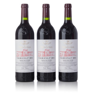 View full screen - View 1 of Lot 286. Vega Sicilia, 'Valbuena No. 5' 2014 (3 BT).