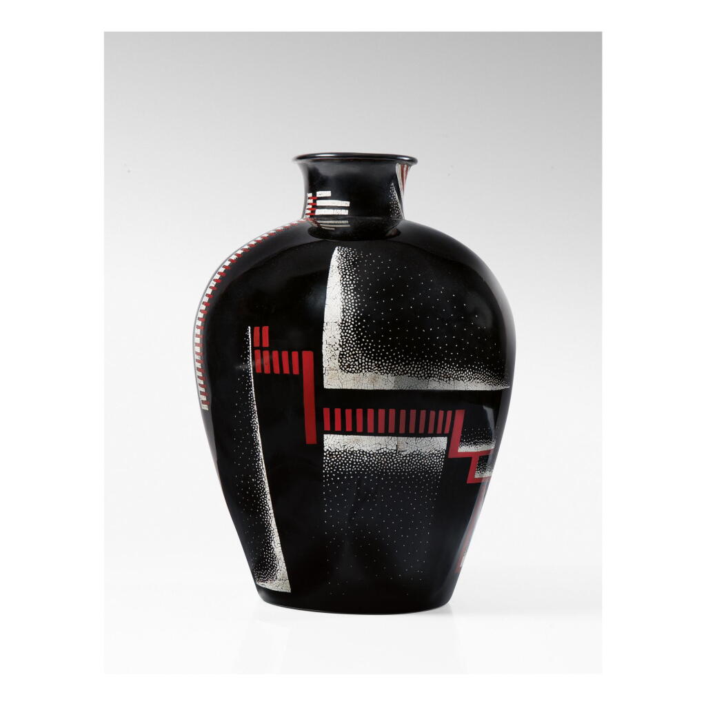 View full screen - View 1 of Lot 34. JEAN DUNAND | VASE.
