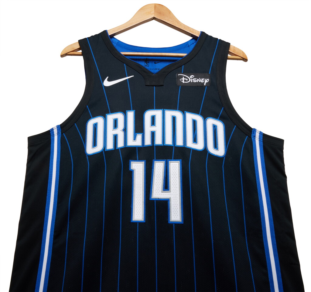 View full screen - View 1 of Lot 184. Gary Harris Orlando Magic 2024 NBA Playoffs Eastern Conference Game Issued Icon Edition Jersey.