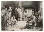 Christ preaching ('La Petite Tombe') (B., Holl. 67; New Holl. 298)
