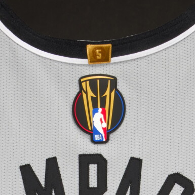 View full screen - View 1 of Lot 49. Julian Champagnie ‘NBA Cup Finals’ San Antonio Spurs 2025-2026 Game Worn Statement Edition Jersey | Matched to 2 Games.