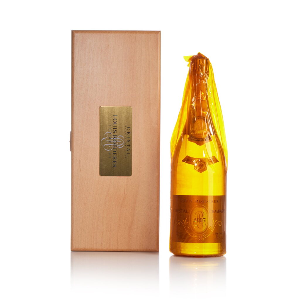 View full screen - View 1 of Lot 344. Louis Roederer, Cristal Brut 2007 (3 MAG).