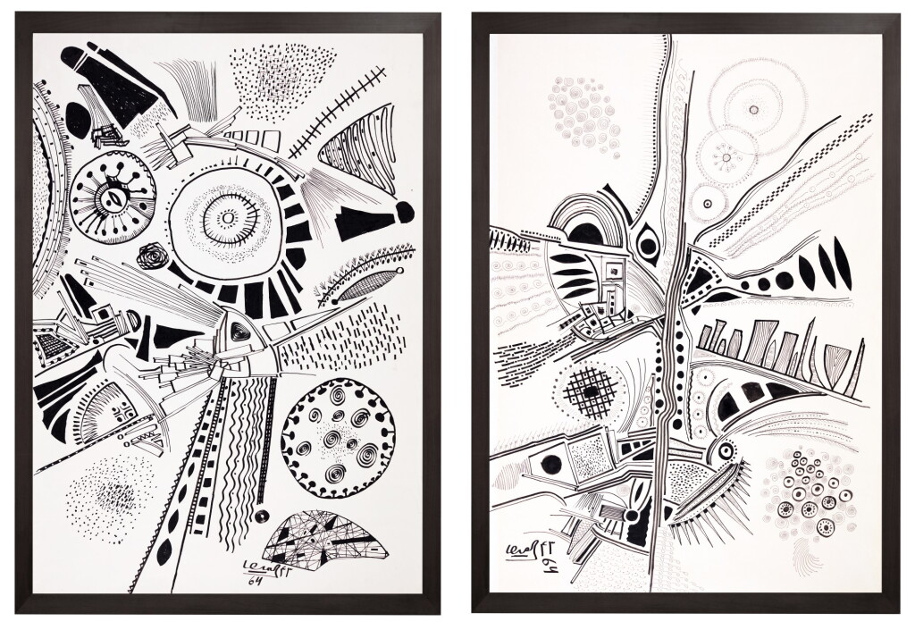 View full screen - View 1 of Lot 53. FEREYDOUN RAHIMI-ASSA | I-II) UNTITLED.
