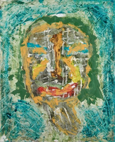 View full screen - View 1 of Lot 303. MARKUS LÜPERTZ | FRAUEN OHNE GESICHTER.