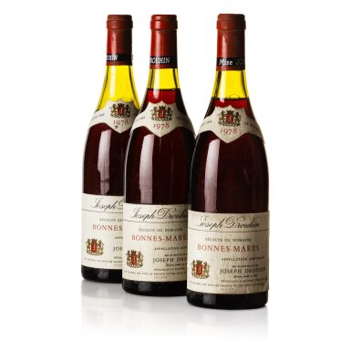 View full screen - View 1 of Lot 359. Bonnes Mares 1978 Joseph Drouhin (3 BT).