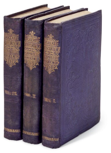 View full screen - View 1 of Lot 191. Dickens, Great Expectations, 1861, first edition, fifth impression.