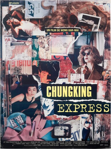 View full screen - View 1 of Lot 316. Wong Kar Wai 王家衛 | Chungking Express - autographed poster 《重慶森林》— 導演簽名海報.