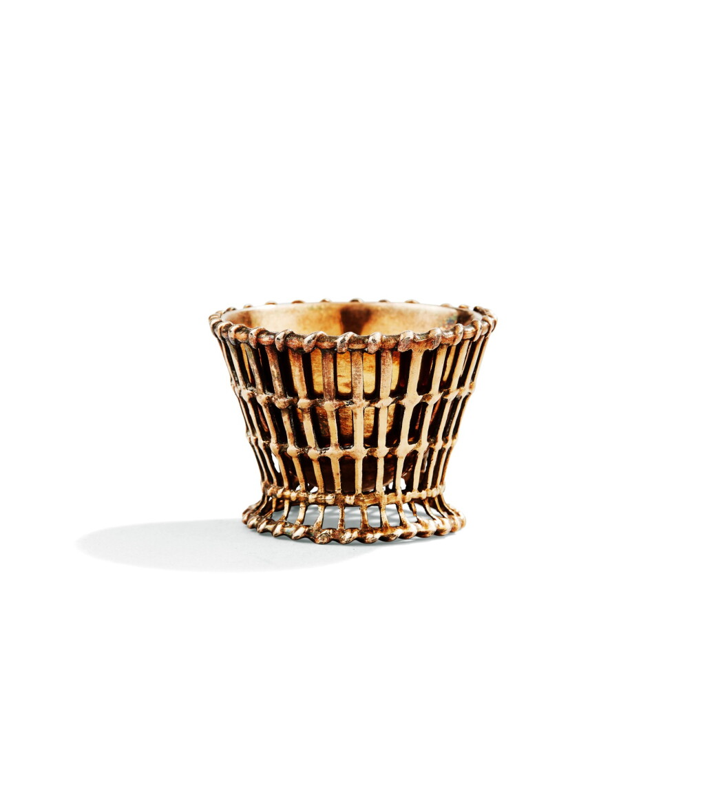 View full screen - View 1 of Lot 151. A SILVER-GILT EGG-CUP, ROCH-LOUIS DANY, PARIS, 1787-1788 | COQUETIER EN VERMEIL PAR ROCH-LOUIS DANY, PARIS, 1787-1788.